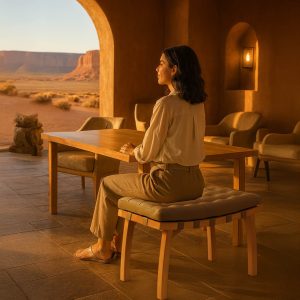 Alternative view of Banqueta Nórdica Capitone