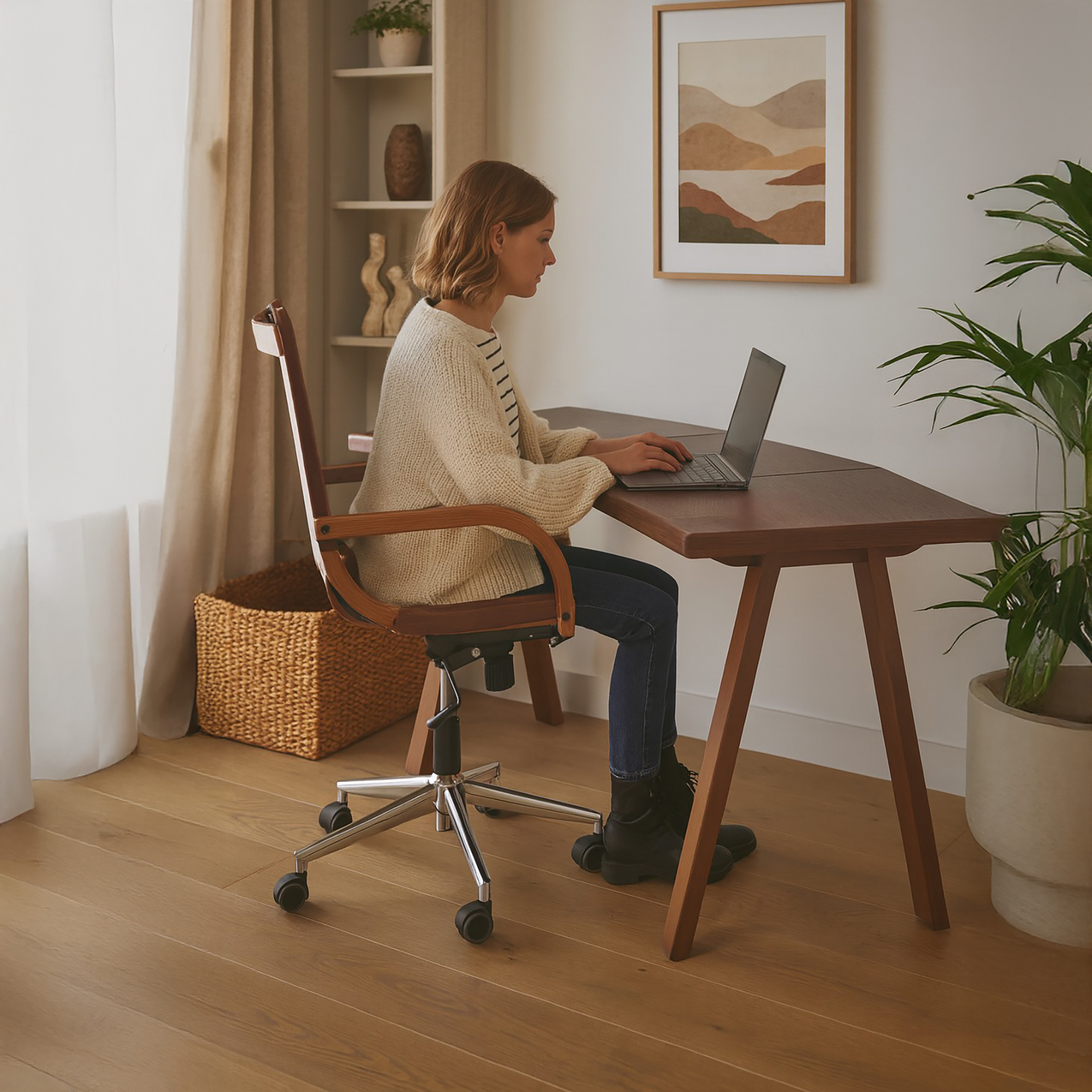 Escritorio Hermes Curvo - Imagen 2