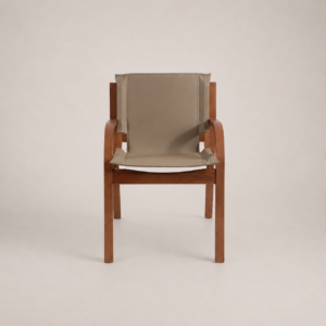 Alternative view of Sitial Domo miel ulmo - cuero beige